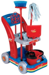 carrello giocattolo mocio vileda