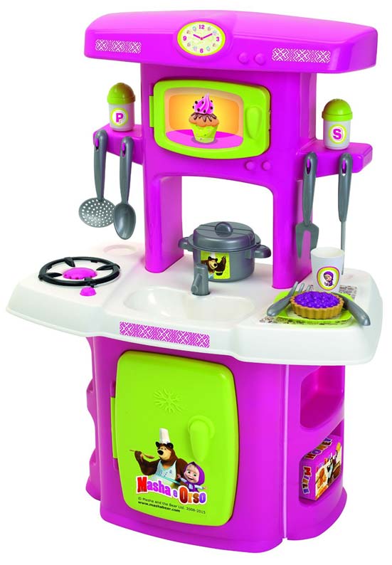 cucina giocattolo di masha e orso 