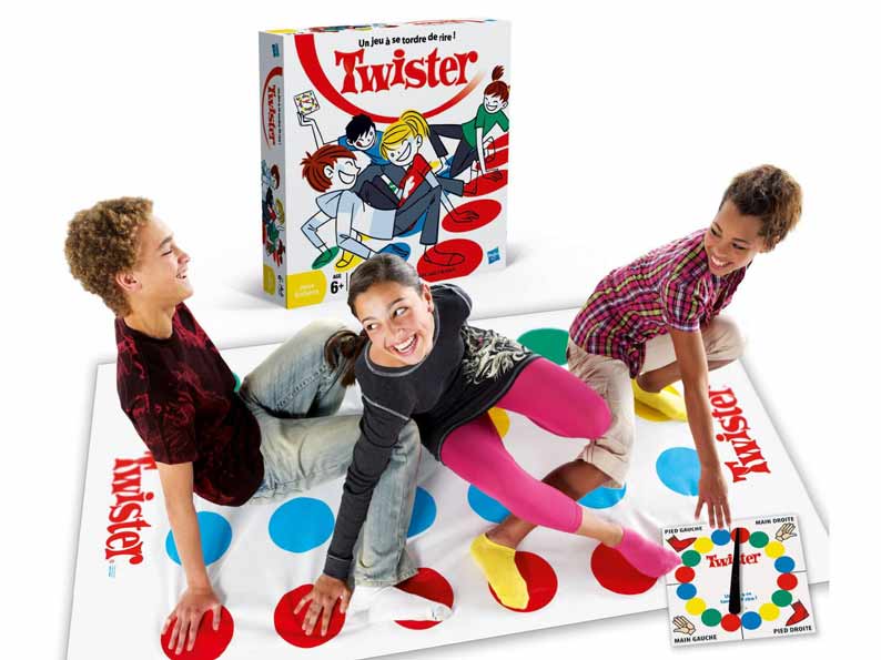 Twister gioco di abilità e destrezza