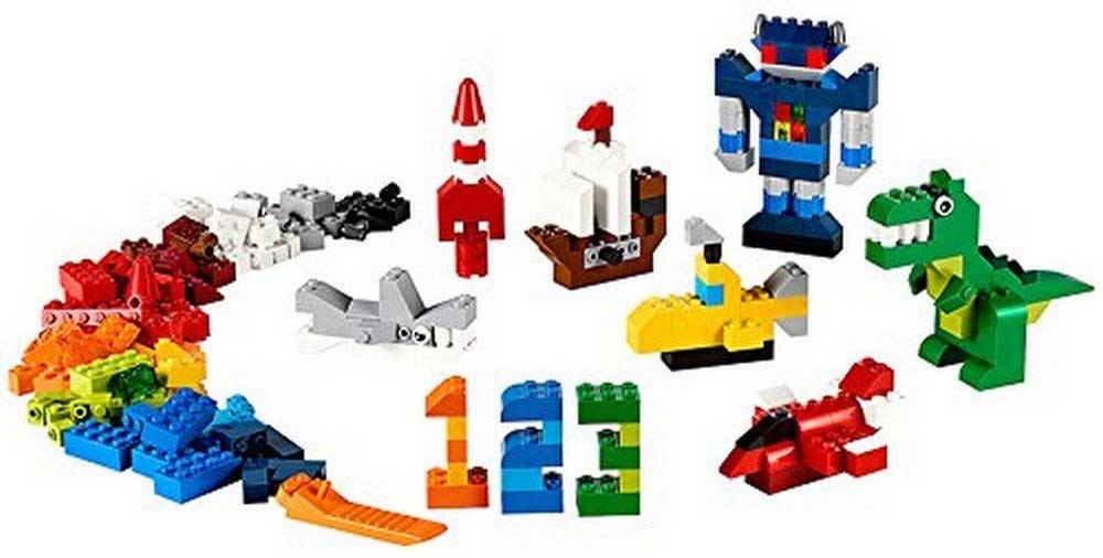 Costruzioni lego: classici mattoncini