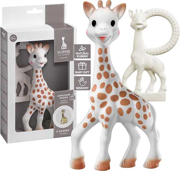 Cofanetto Sophie la giraffa con anello da dentizione