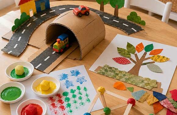 Autismo e attività fai da te: giochi con materiali semplici