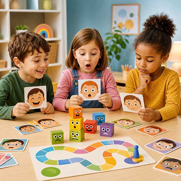 Giochi sulle emozioni per bambini: attività per riconoscerle e raccontarle