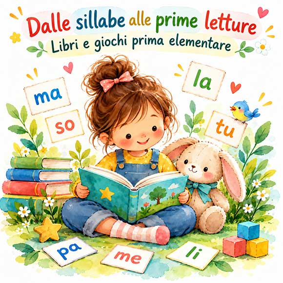 Dalle sillabe alle prime letture: libri e giochi prima elementare